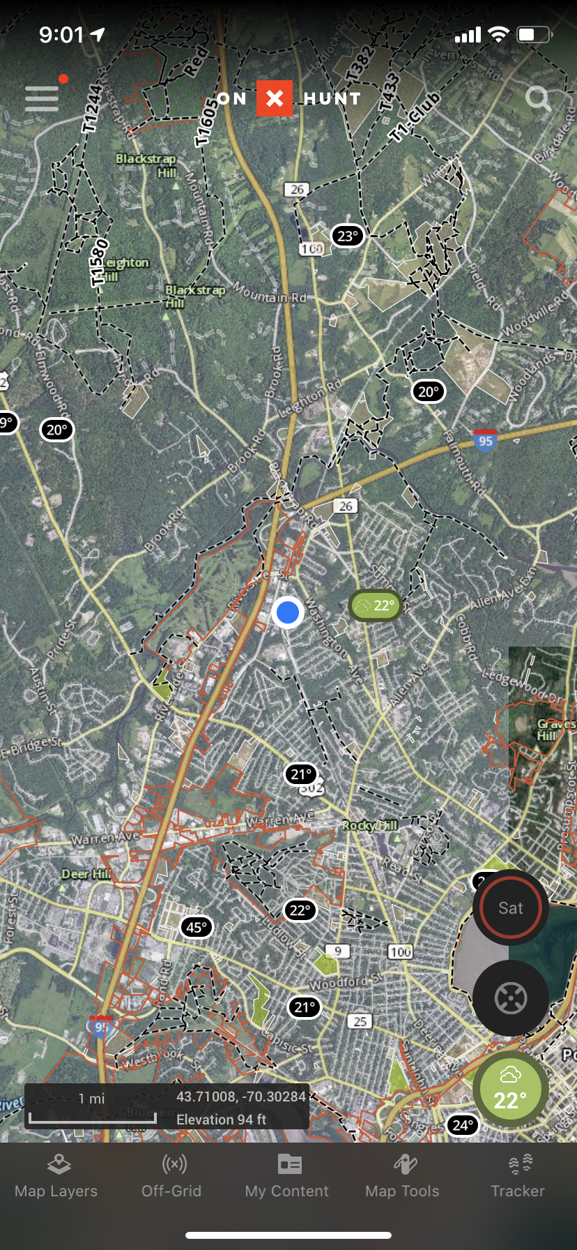 OnX Hunt App Homescreen | GPS Hunting Apps