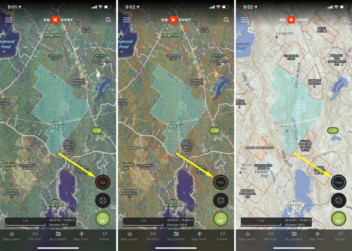 1 GPS Hunting App, Land Maps, Aerial Imagery & Tracking