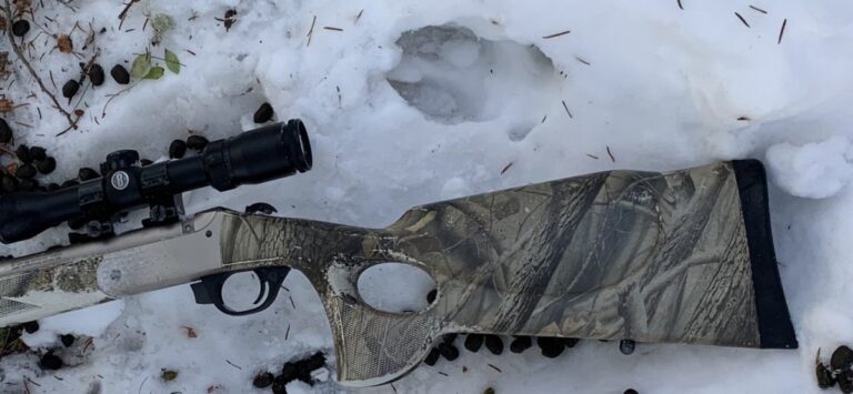 Where to Find Big Woods Buck Tracks In Snow – Tracking Deer In Snow