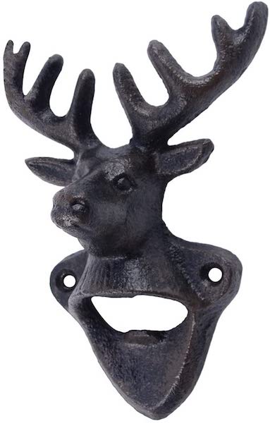 Best Cast Iron Deer Buck Bottle Opener Gift For Hunters Under 25$