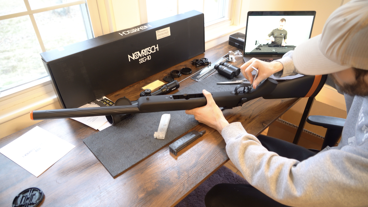 Putting The Novritsch SSG10 A1 Together and Installing Screws