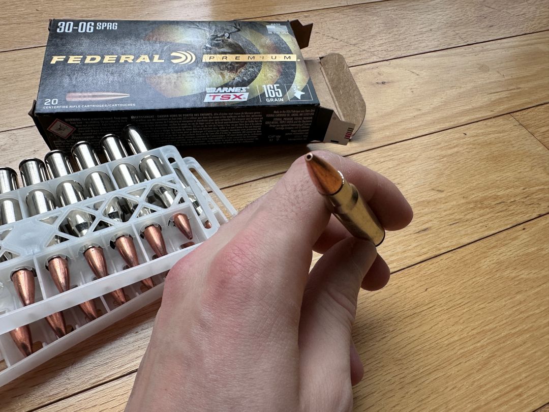 Barnes Bullet in hand