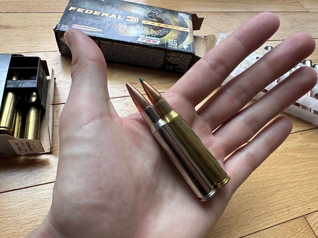 Barnes Copper Bullet vs Fast Expanding Lead Bullet