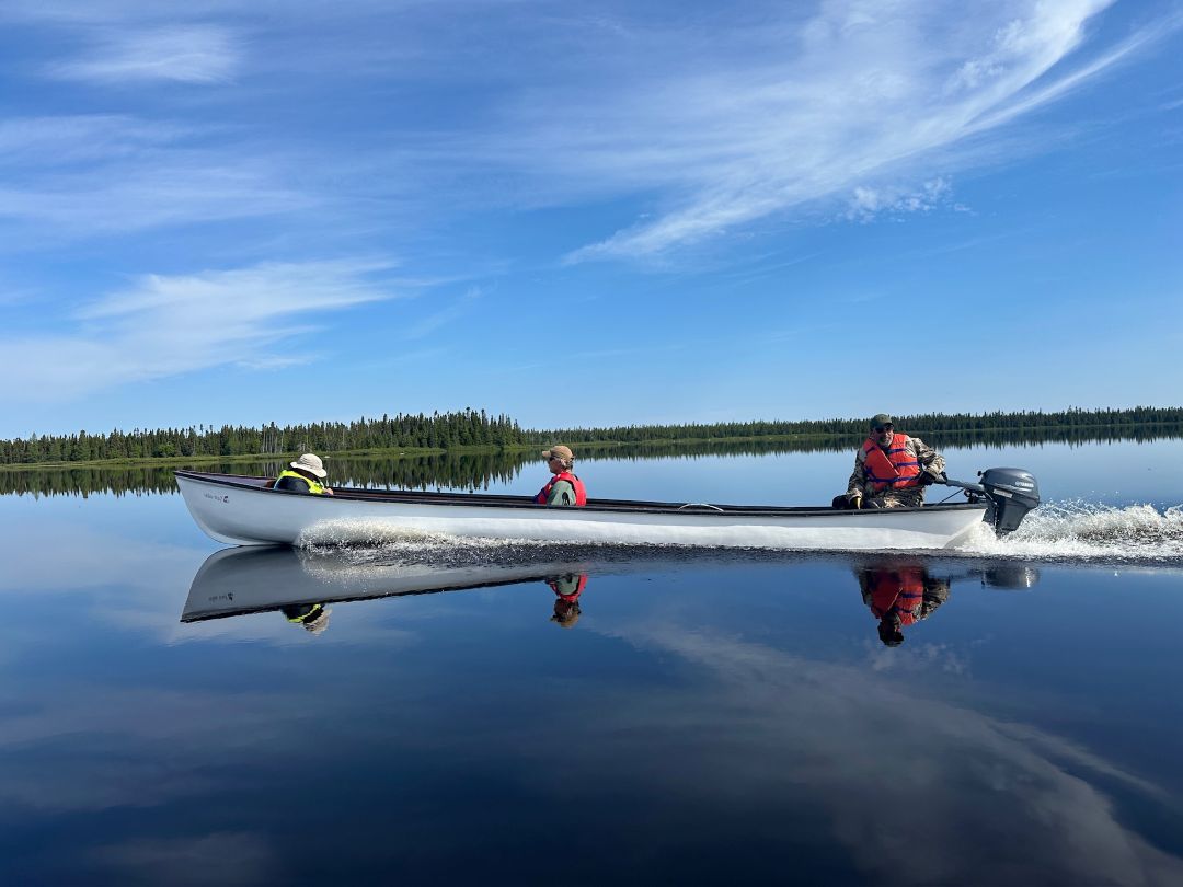 Heading to the Flower Pot on Eagle River